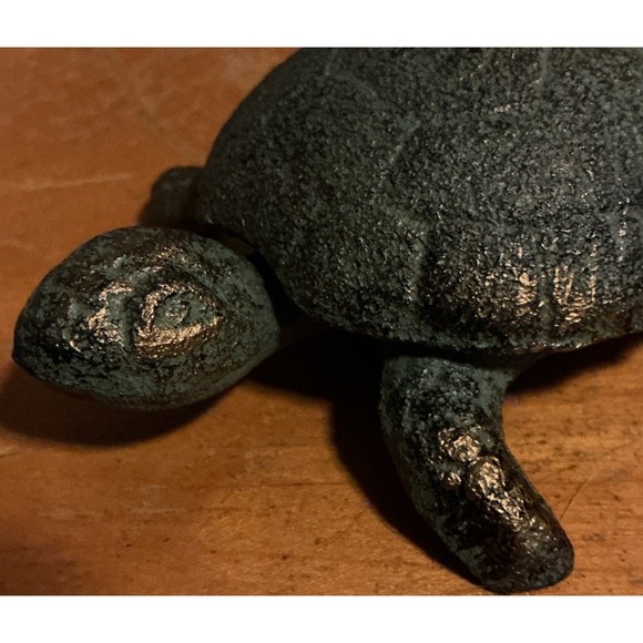 Small 4.5 in Cast Iron Turtle - Picture 5 of 8